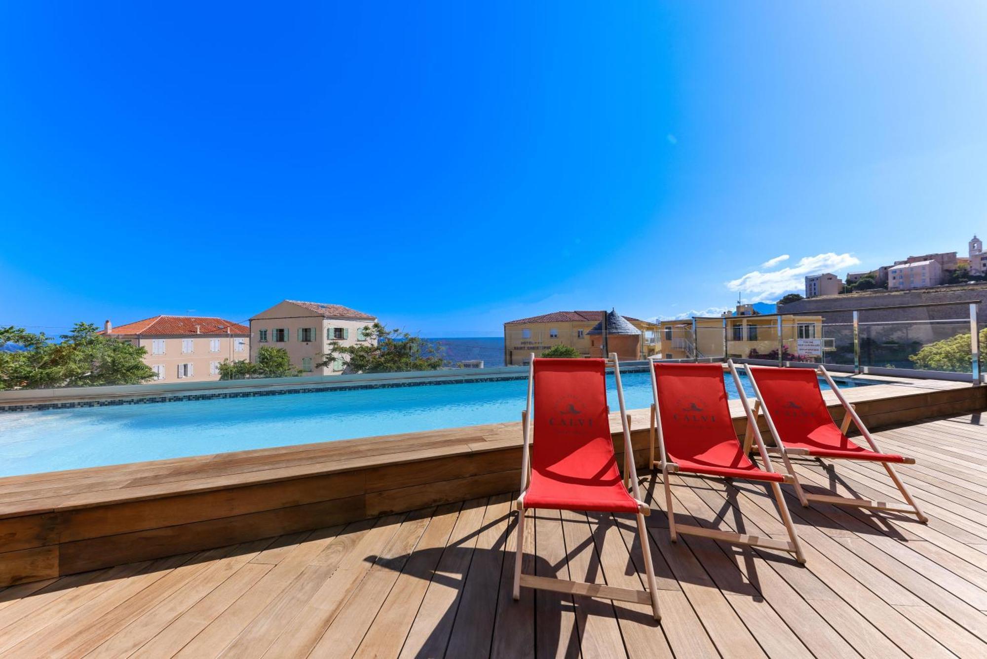 Hotel Mediterranee Calvi  Kültér fotó